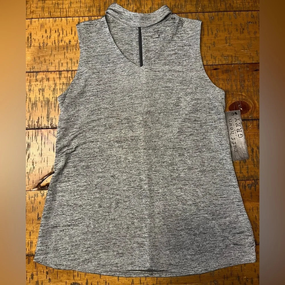 Ruff Hewn Grey tank size M NWT
